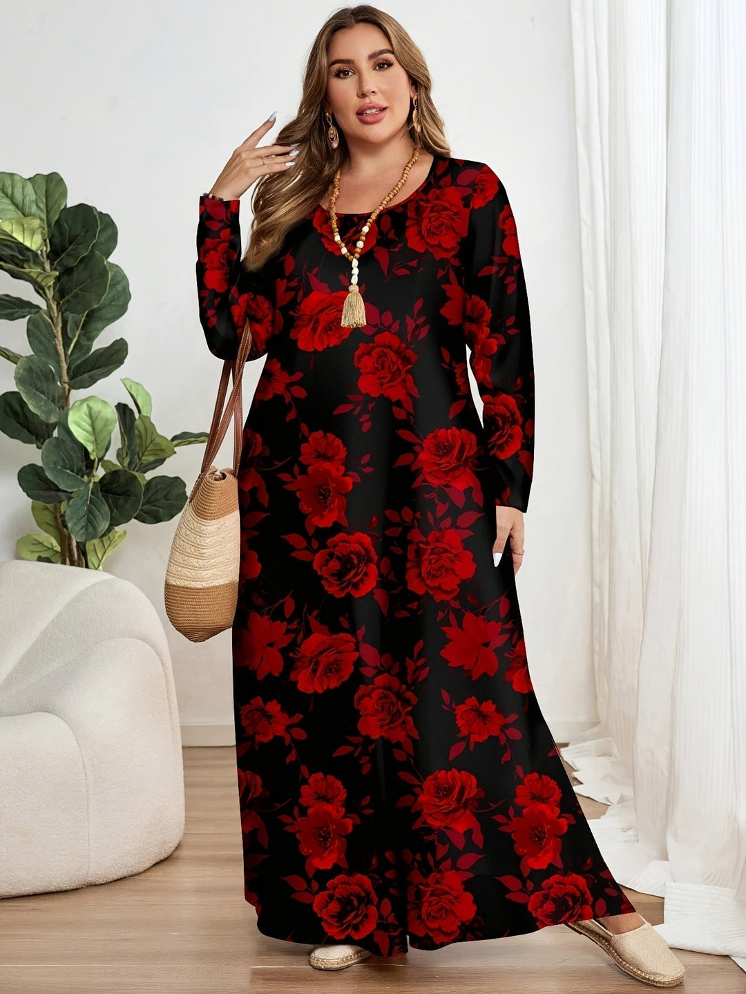 Grace | Floral Maxi Dress