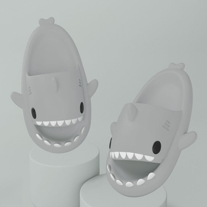Riley | Cute Shark Slippers for Women, Soft Cushioned Slides