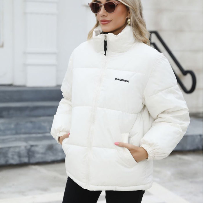 Nicole | Windproof Puffer Jacket for Women, Loose and Warm