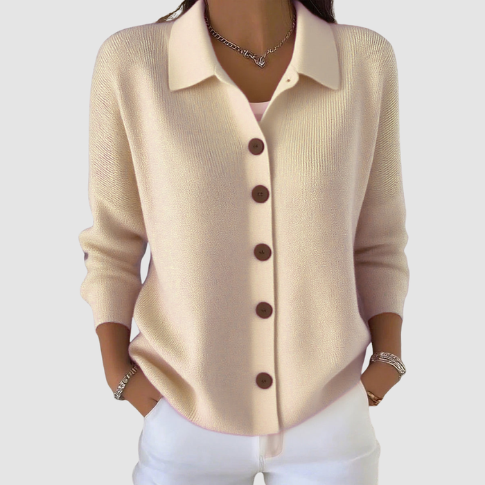 Sophie - Button-Up Knit Cardigan