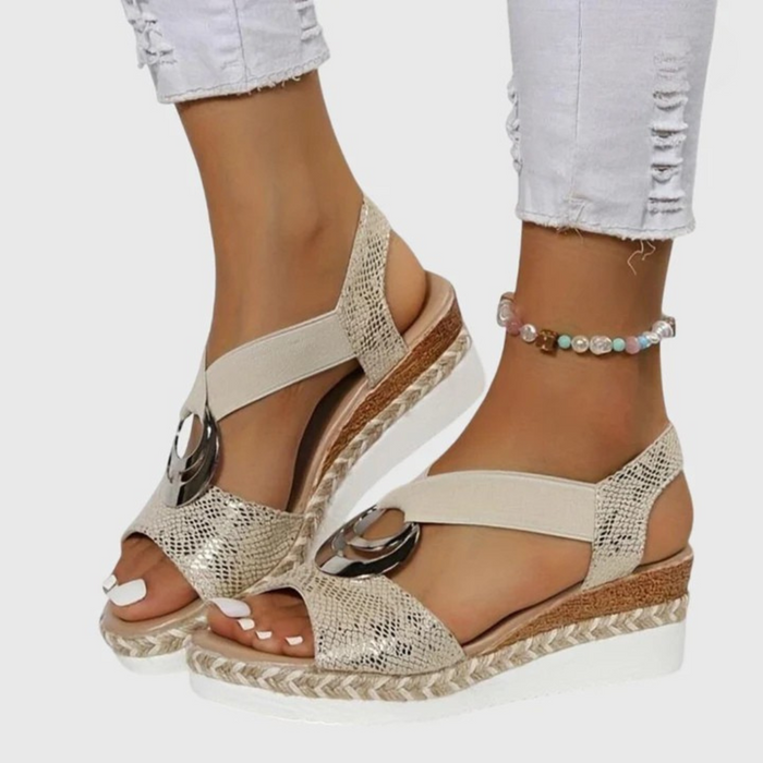 Women's Sandals with Orthopedic Cushioned Footbed for Summer