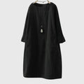 Sophie | Relaxed Corduroy Midi Dress