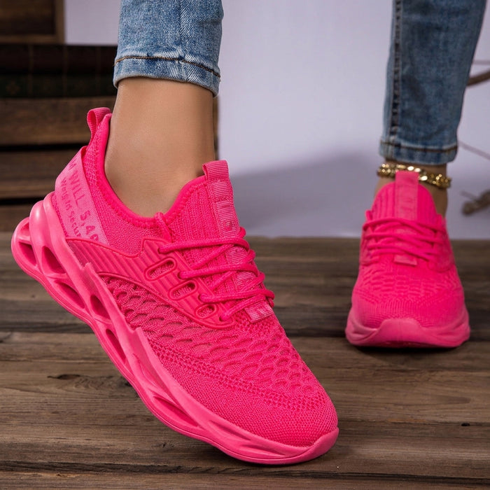 Women's Chunky Sneakers with Breathable Mesh