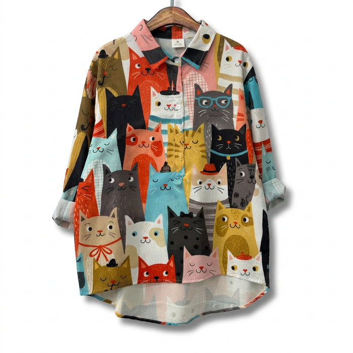 Chloe | Relaxed style artistic shirt