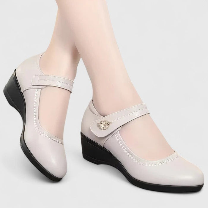 Women's Orthopedic Pumps with Adjustable Strap for Everyday Wear