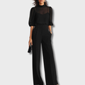 Eva's Boutique | Elegant Flowy Three-Piece Set