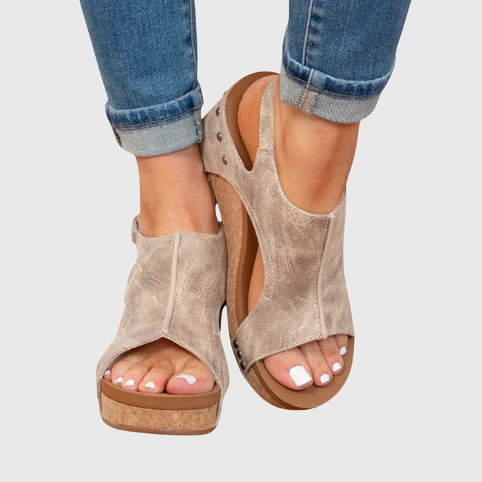 Women's Sandals with Orthopedic Cushioned Footbed for Summer