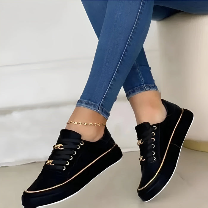 Women's Sneakers with Orthopedic Footbed for All-Day Comfort