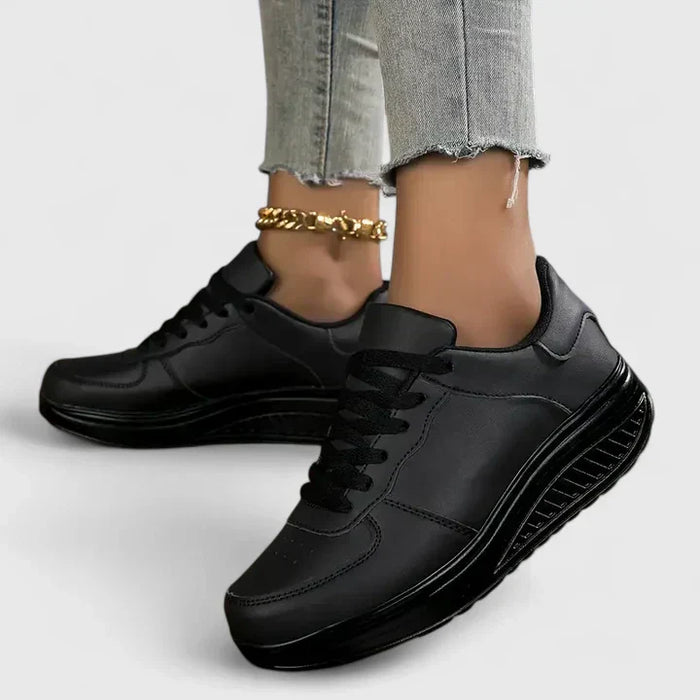 Women's Sneakers with Lace-Up Closure for All-Day Comfort