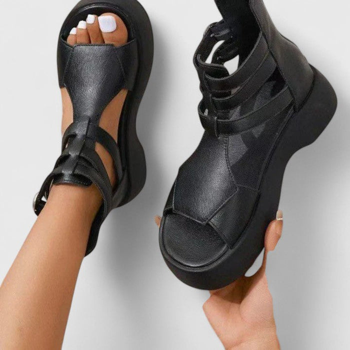 Women's Orthopedic Sandals with Multi-Strap Design for Everyday Wear